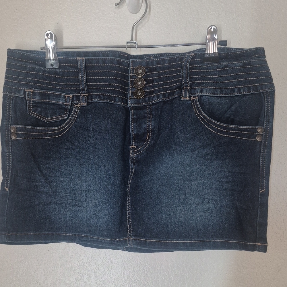 G By Guess Denim Mini Skirt